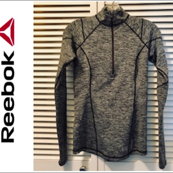 Reebok Tops - REEBOK PULLOVER Zip UP YOGA SWEATSHIRT